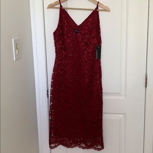 Beautiful Burgundy lace dress
